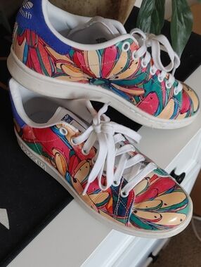 adidas Stan Smith Floral Print Women's Sneakers - Multicolor